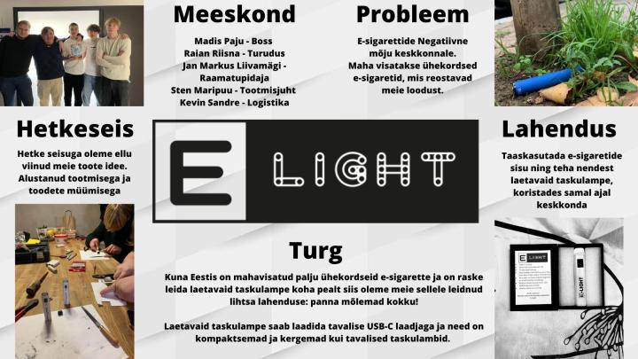 e-light one pager